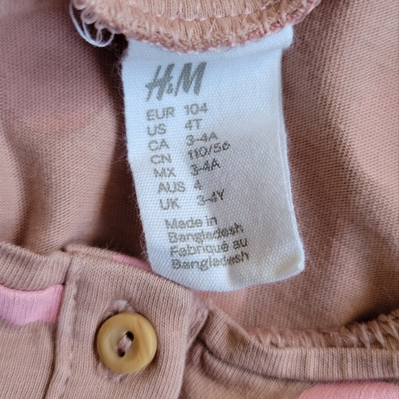 H&M Cotton Polka-Dot Romper Suit. - Picture 2 of 5